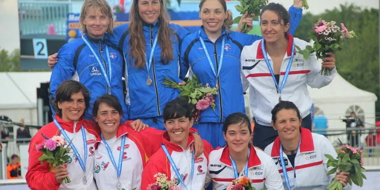 Marta Martínez, sotscampiona de K1 patrulles a l'Europeu d'eslàlom