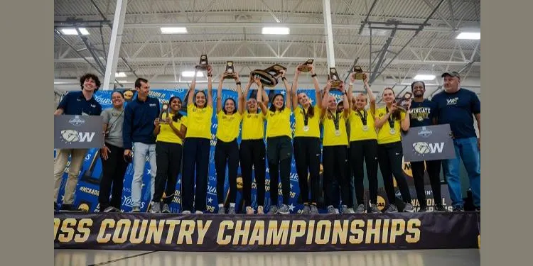 L’atleta Ona Alonso, bronze en els Nationals USA de Cros amb la Universitat de Wingate