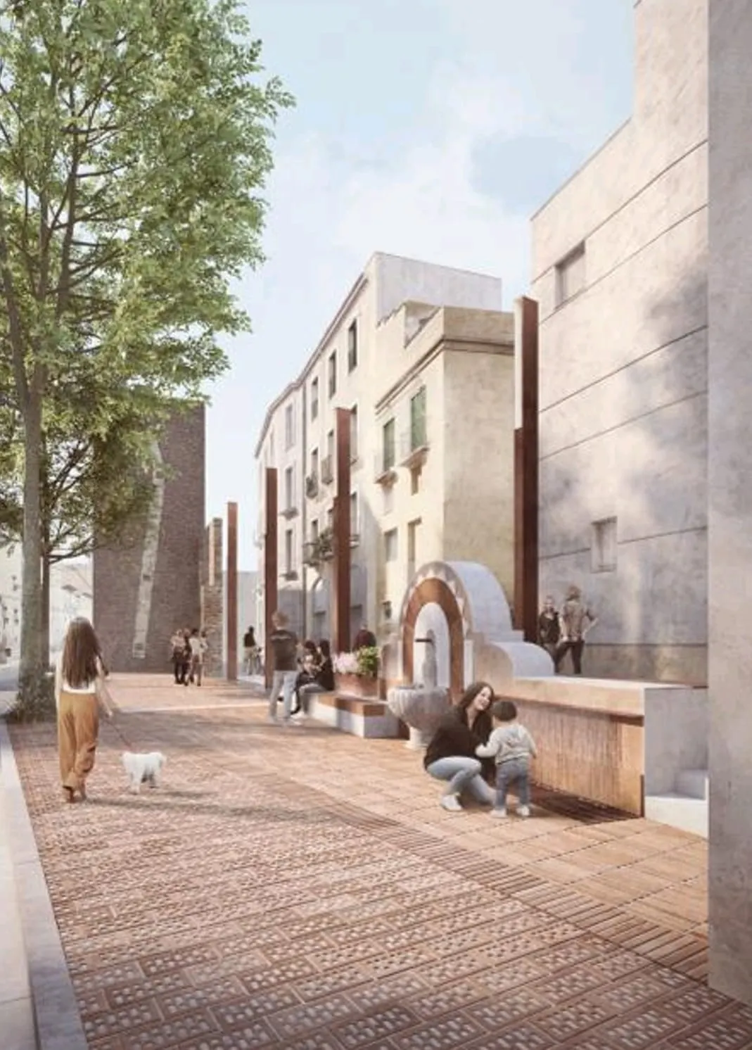 Més inversió en el projecte de recuperació de la Muralla de Sant Francesc