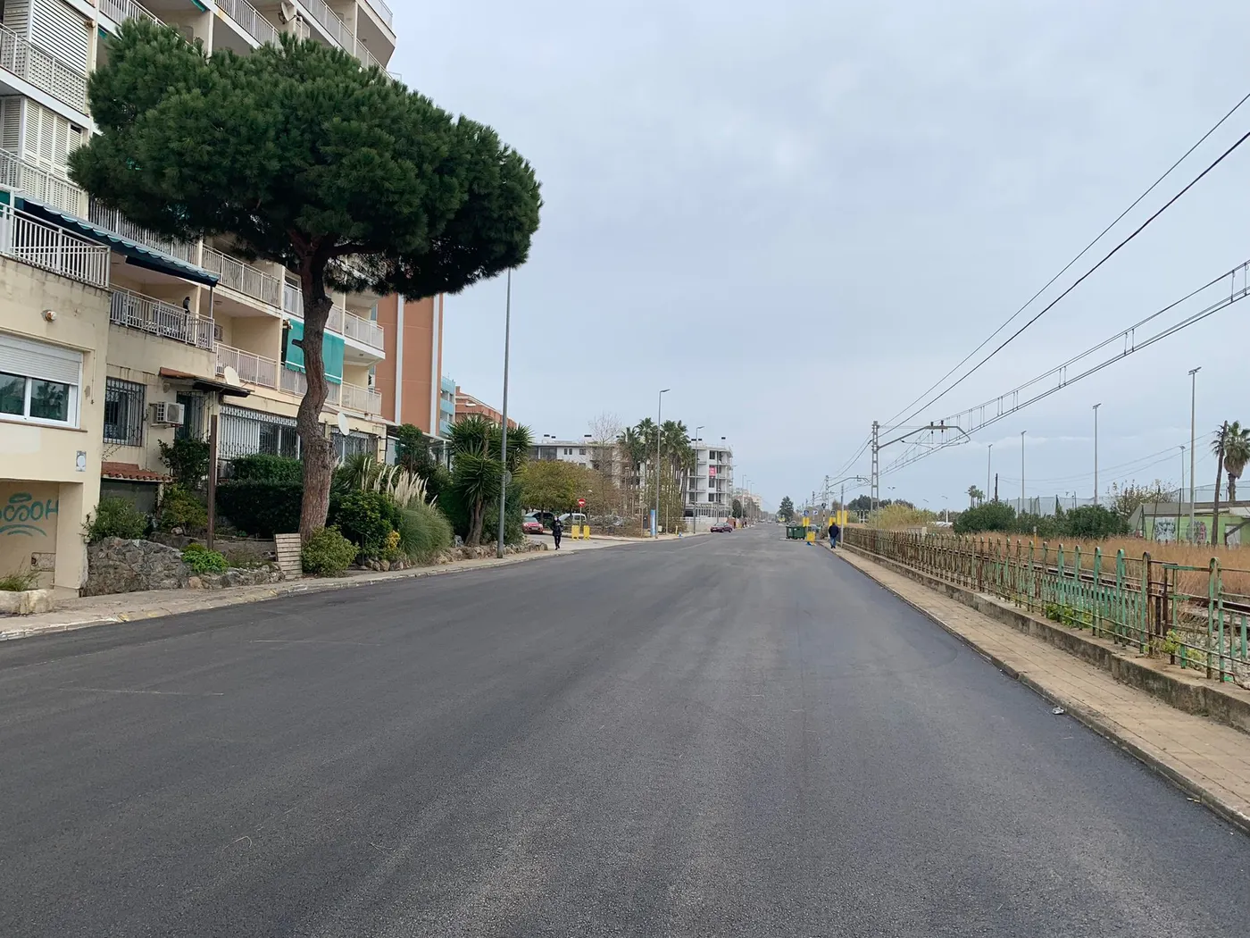 Passeig Marítim de Pineda: nou asfaltat enllestit