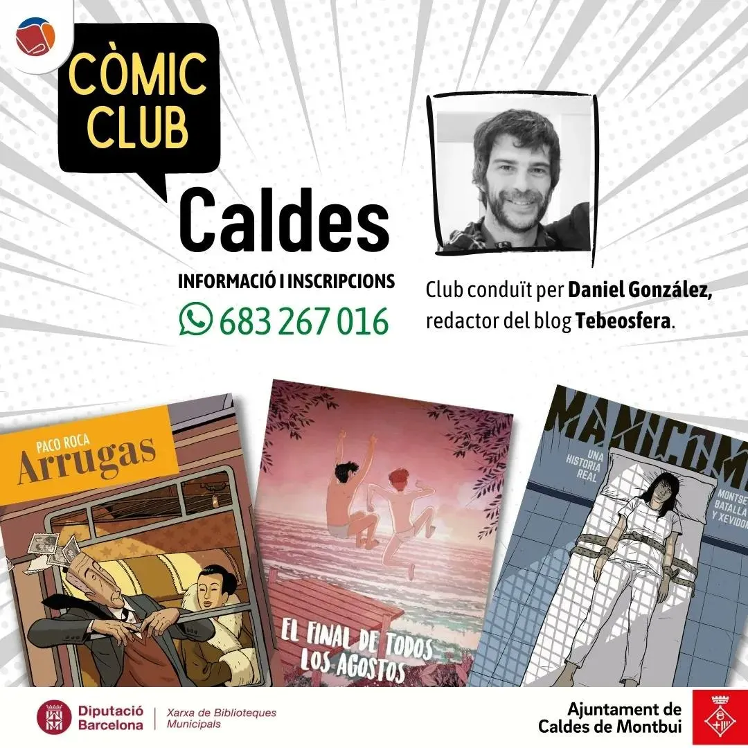 La biblioteca de Caldes impulsa per primer cop un club de lectura dedicat al còmic