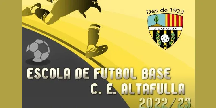 El CE Altafulla obre les inscripcions de l’Escola de Futbol per a la temporada del centenari