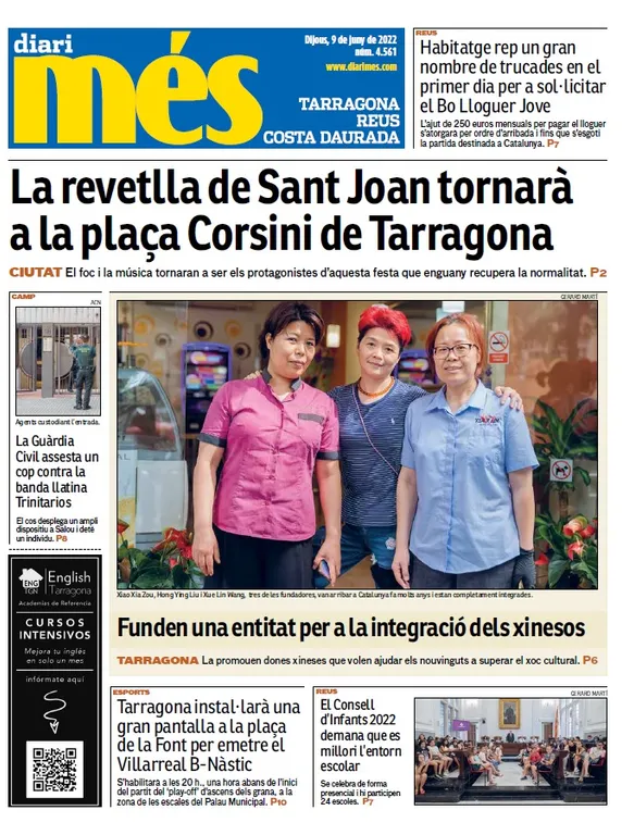 T'expliquem les portades dels diaris del territori d'aquest 9 de juny