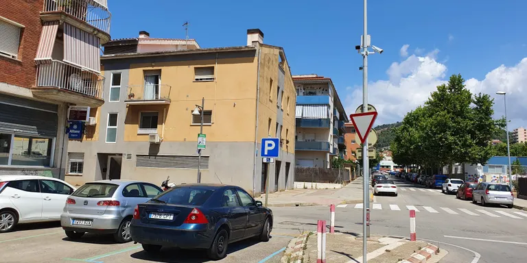 Comença la instal·lació de les primeres càmeres de vigilància als carrers de Pineda de Mar