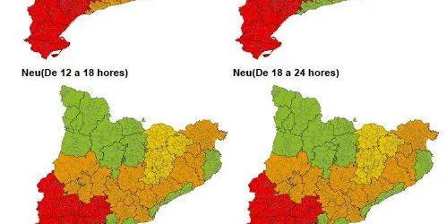 El Camp de Tarragona espera nevades a cotes més baixes a partir de dissabte