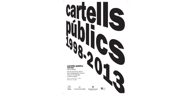 Ramon Berga exposa a la Sala La Cuina 'Cartells Públics'