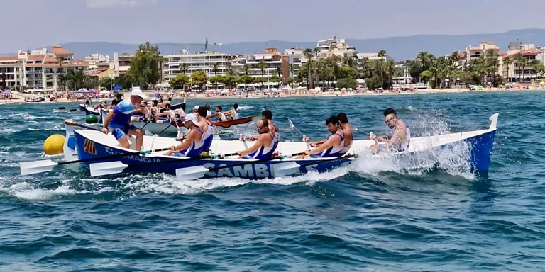 Grans resultats del Vent d’Estrop a la regata de la Lliga Catalana de Llagut de Cambrils