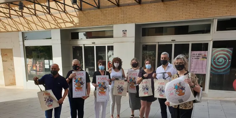 Presentació de la campanya “a Valls s’hi compra de cine”