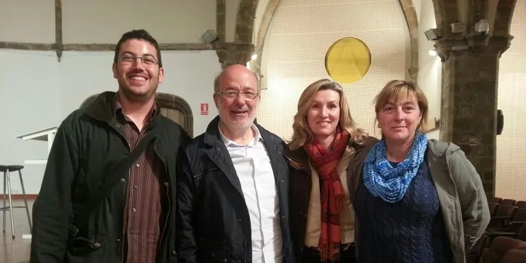Josep Maria Terricabras parla a la Seu de la importància de votar el pròxim 25 de maig