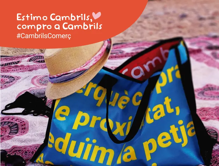 ‘Estimo Cambrils, compro a Cambrils’ sortejarà bosses reutilitzables a partir del dilluns 2 d’agost