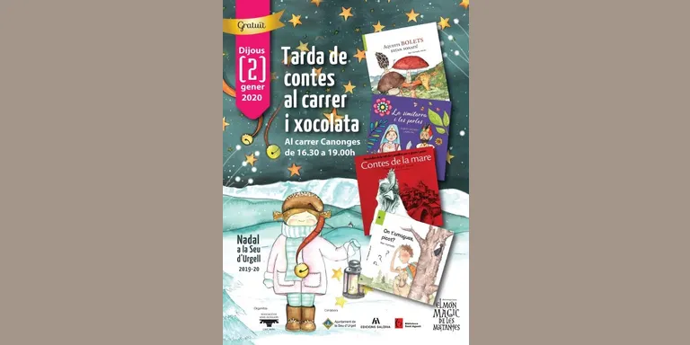 'Tarda de contes' aquest dijous al carrer dels Canonges
