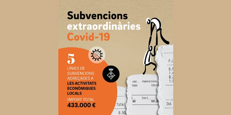 Arrenca el període per sol.licitar les subvencions extraordinàries derivades del Covid-19