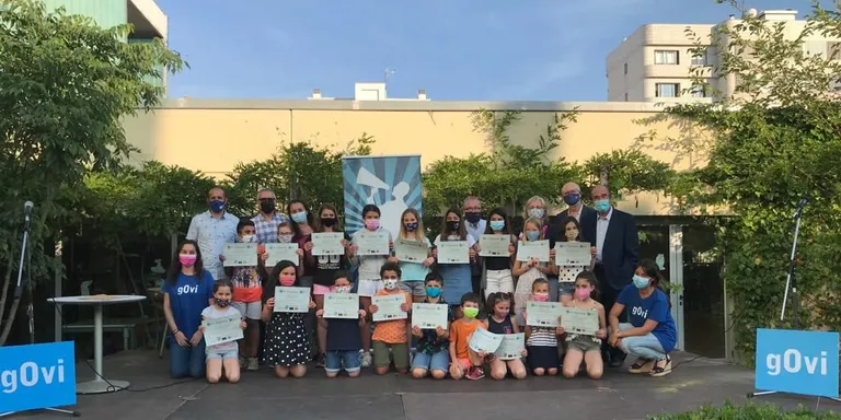 Lliurats els premis de l’11è Concurs escolar de dibuix del gOvi