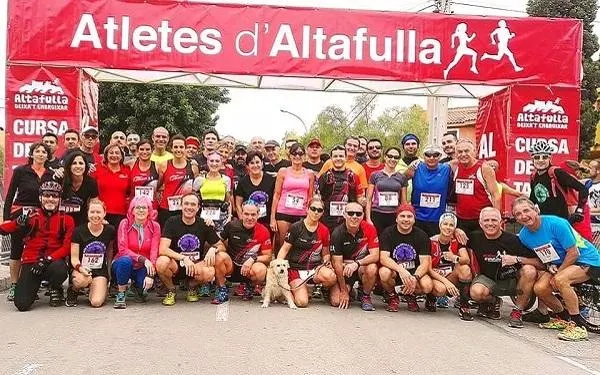Foto: Atletes d'Altafulla