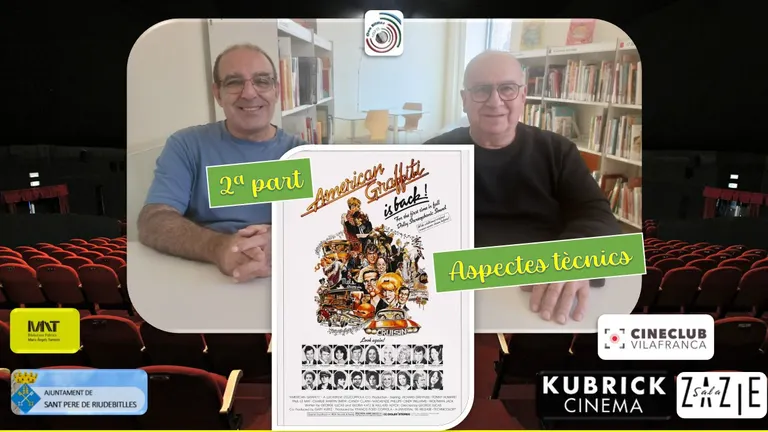 ANEM AL CINE AMB ELS JAUMES amb “AMERICAN GRAFFITI”. (2ª part: Aspectes tècnics cinèfils)