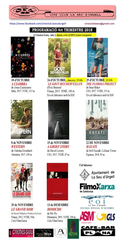 El Cineclub la Seu inicia la programació de tardor amb 'A Ciambra', de Jonas Carpignano