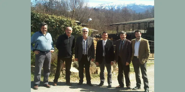 Visita a l'Escola Agrària del Pirineu del director general d'Alimentació