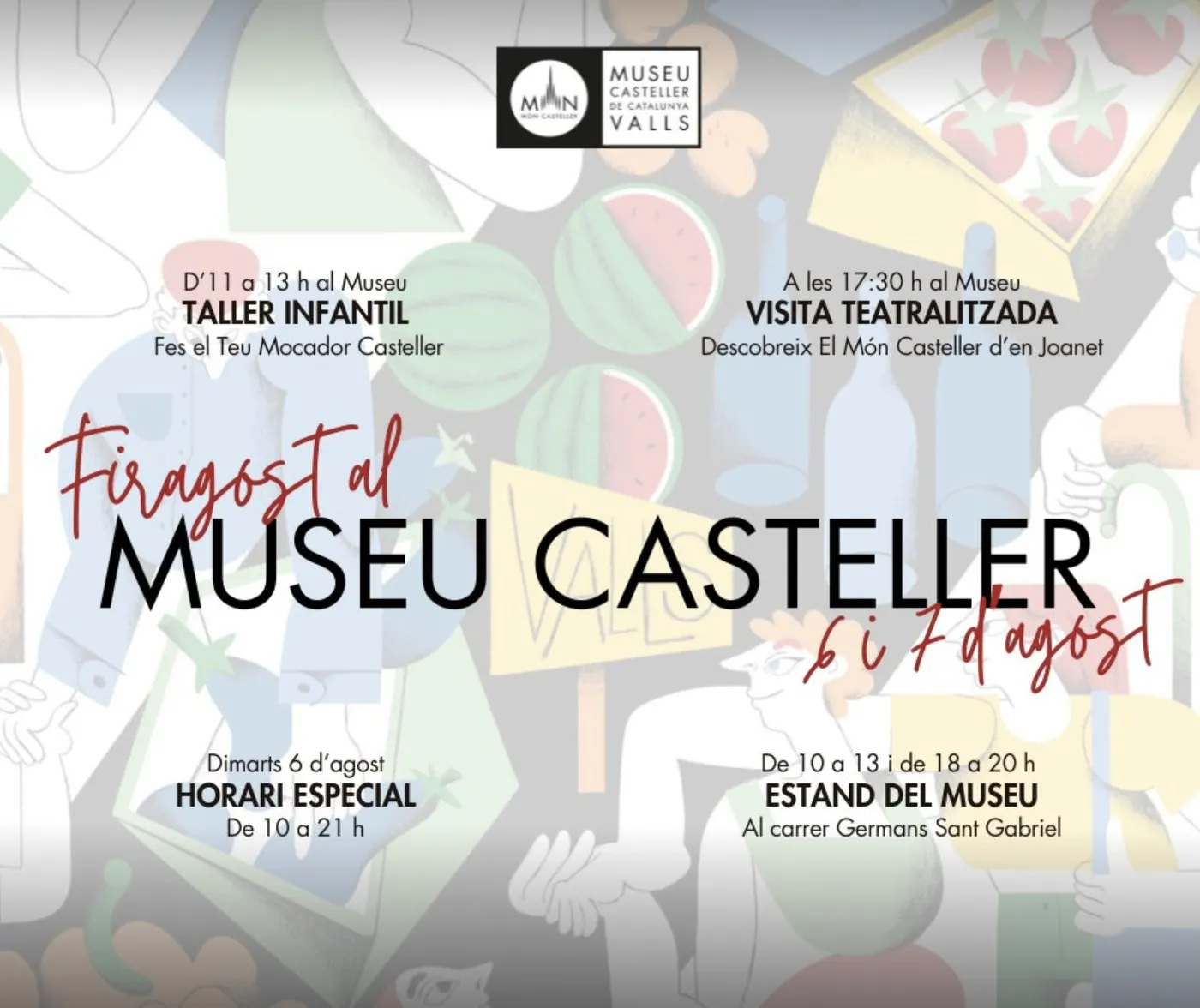 El Museu Casteller amplia l’oferta d’activitats coincidint amb la Firagost