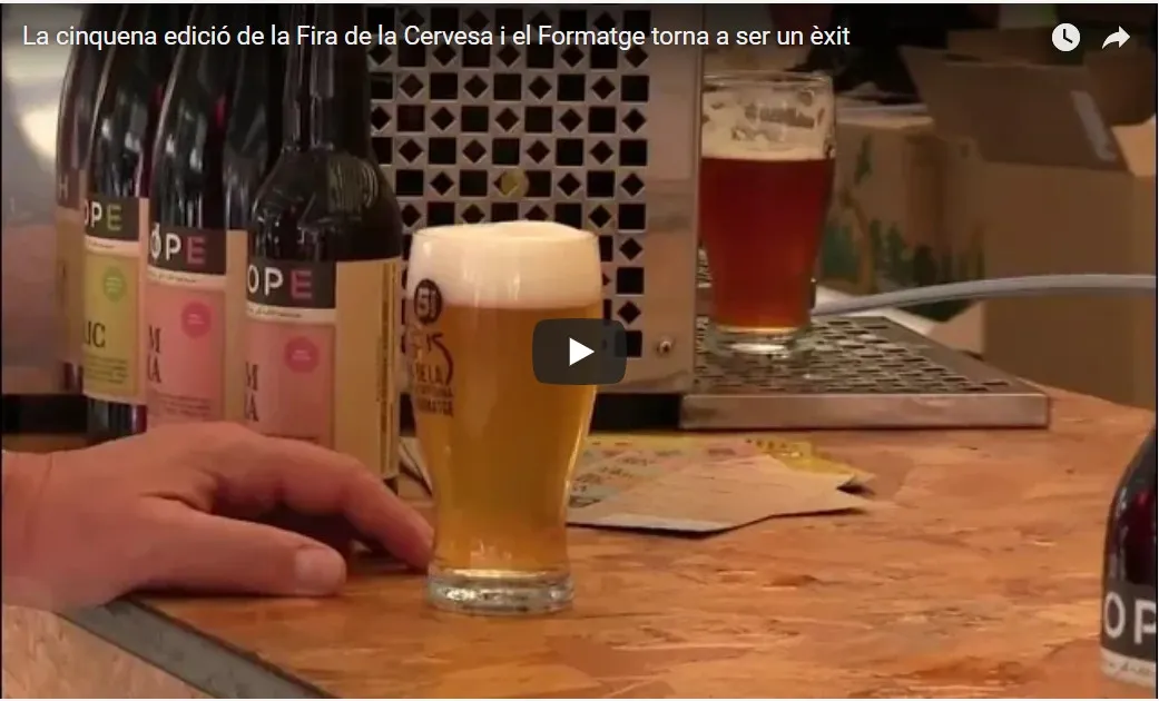 La cinquena edició de la Fira de la Cervesa i el Formatge torna a ser un èxit