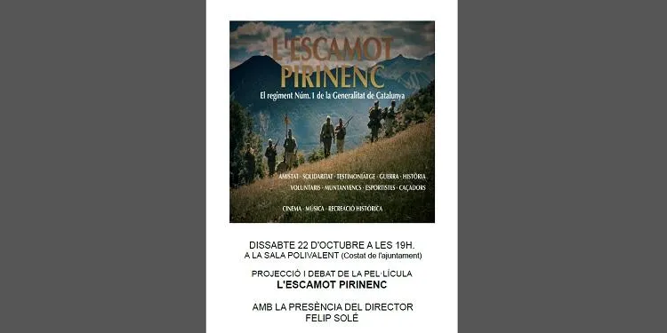 Salomó acull la presentació del documental 'L'Escamot Pirinenc' sobre un regiment de soldats de la Guerra Civil