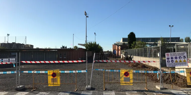Les obres a la zona esportiva compliran amb els terminis fixats
