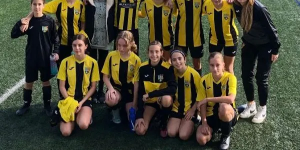 Empat vibrant de l’Infantil femení del CE Altafulla davant l’EFB Calafell ‘B’ (5-5)
