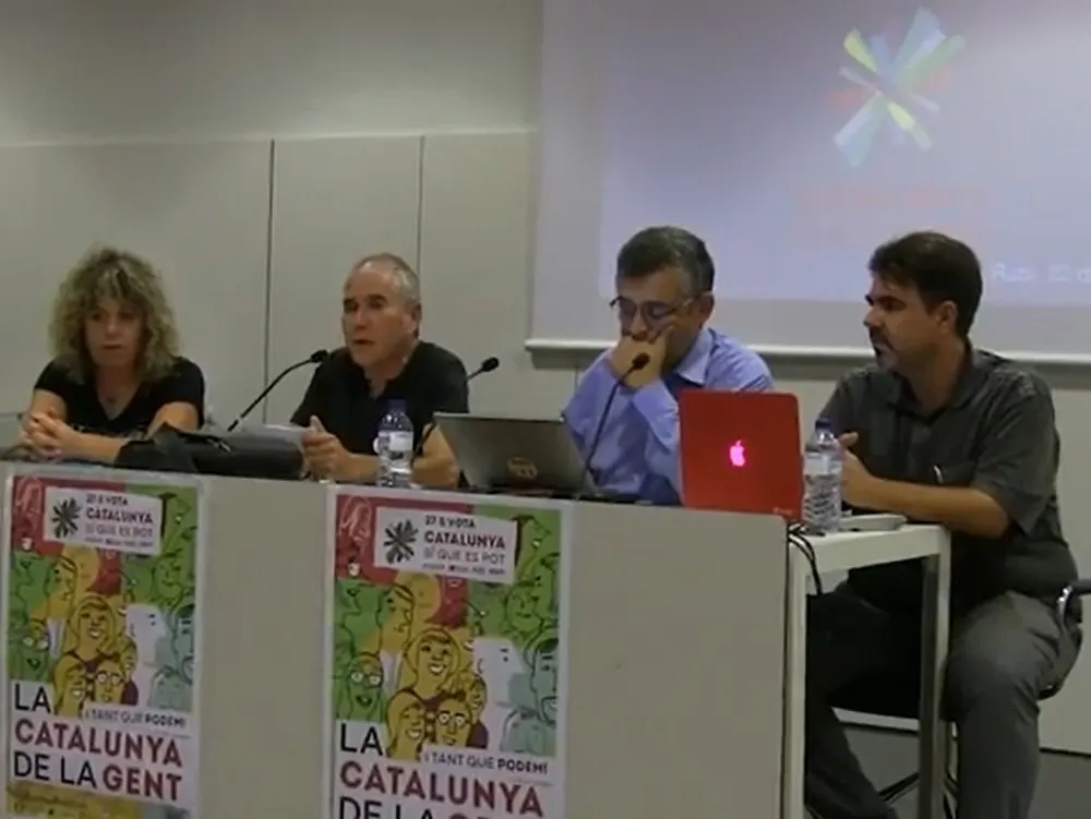 La biblioteca ha acollit el Fòrum dels drets socials organitzat per Catalunya Sí Que Es Pot