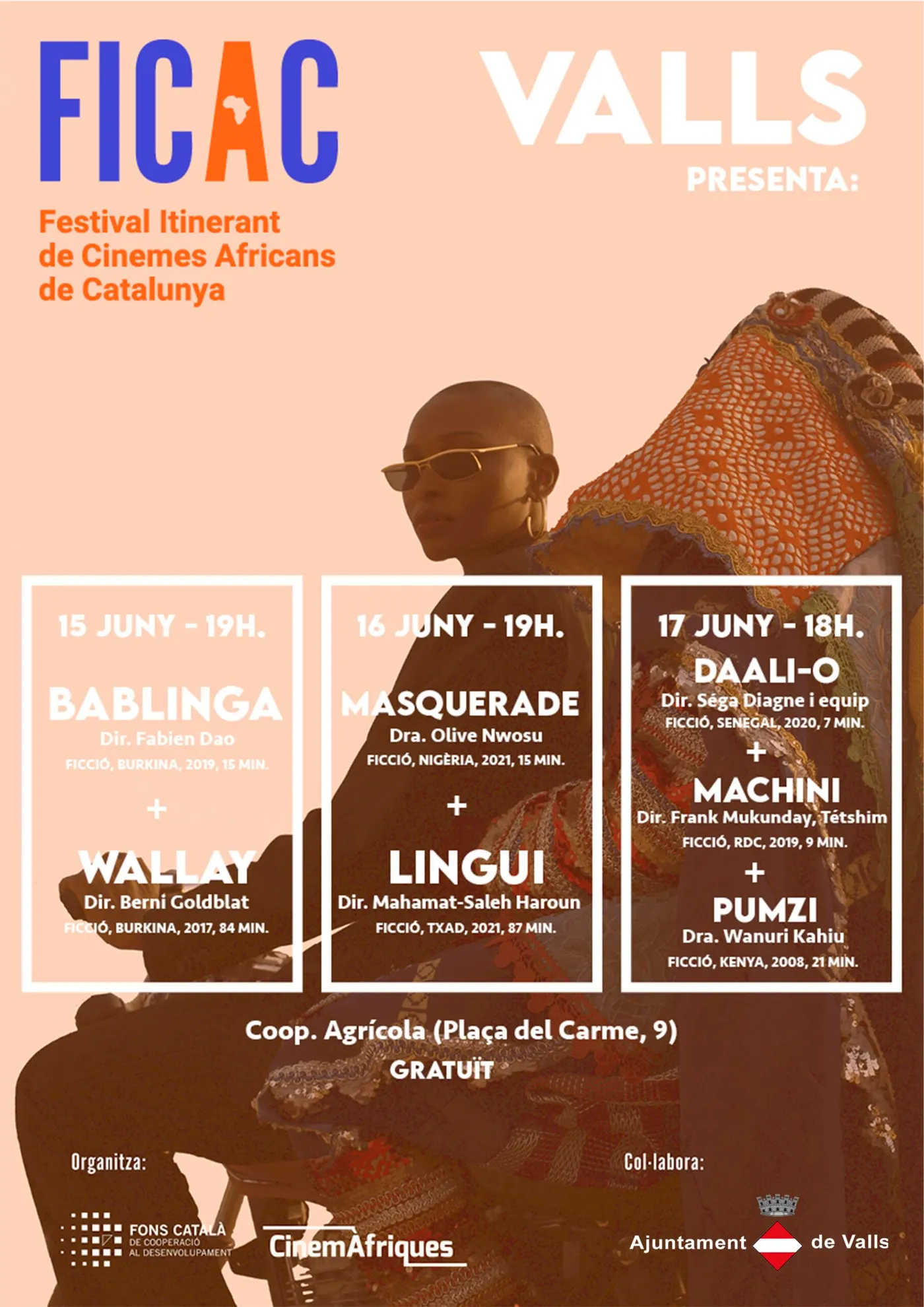 Valls torna a acollir el Festival de Cinemes Africans de Catalunya