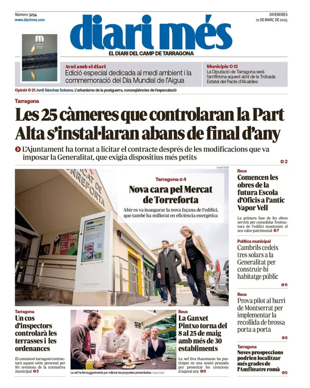 Cop d'ull als diaris d'aquest divendres 21 de març