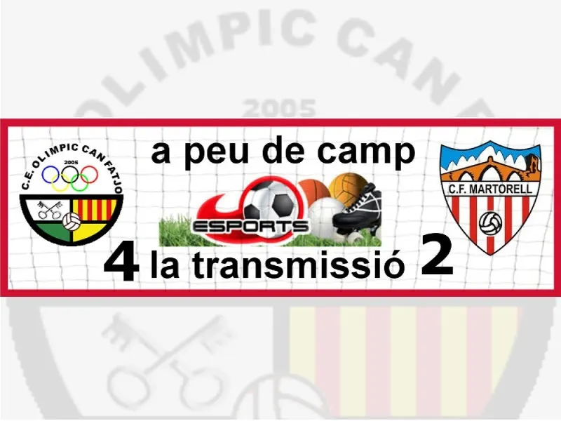 JORNADA 19: Olímpic de Can Fatjó - CF Martorell