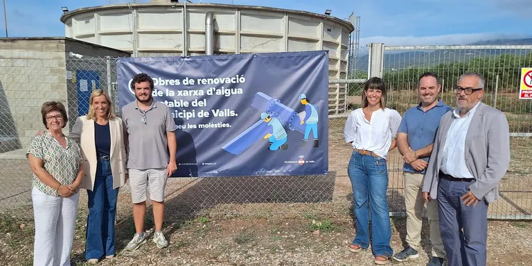 Fontscaldes es connecta a la xarxa d’aigua municipal de Valls