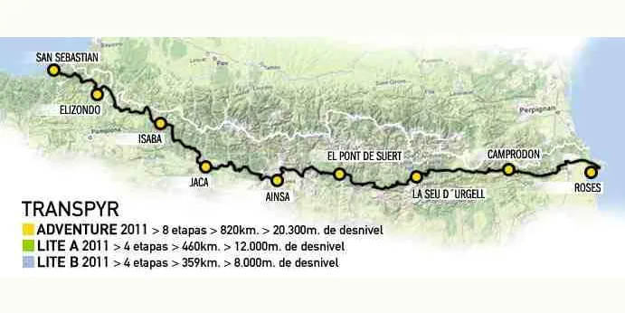 La Seu acull la marxa de BTT Transpyr