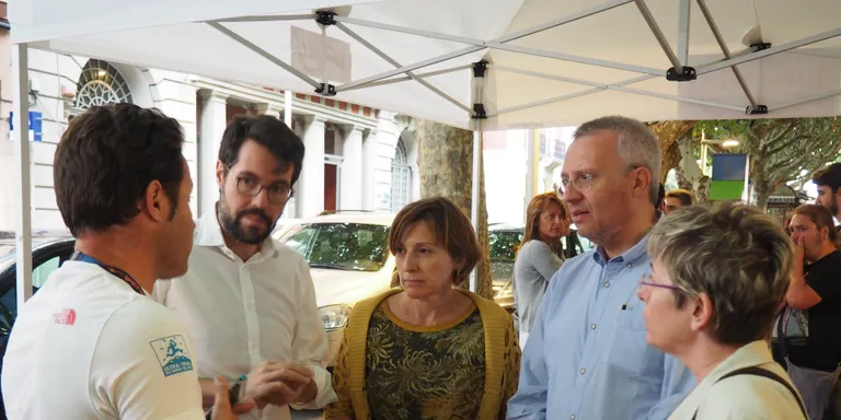 Junts pel Sí porta a la Seu la campanya 'Fes-te candidat pel sí'