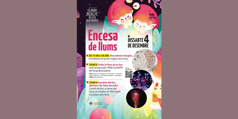 La Seu d'Urgell viurà dissabte l'encesa de llums de Nadal
