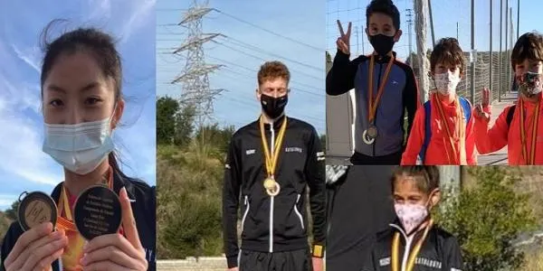 El Club Pentatló Torredembarra aconsegueix 9 medalles en el Campionat d’Espanya de Làser Run