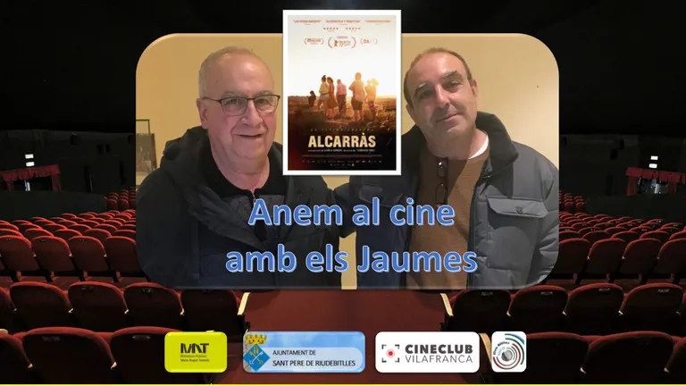ANEM AL CINE AMB ELS JAUMES amb ALCARRÀS.