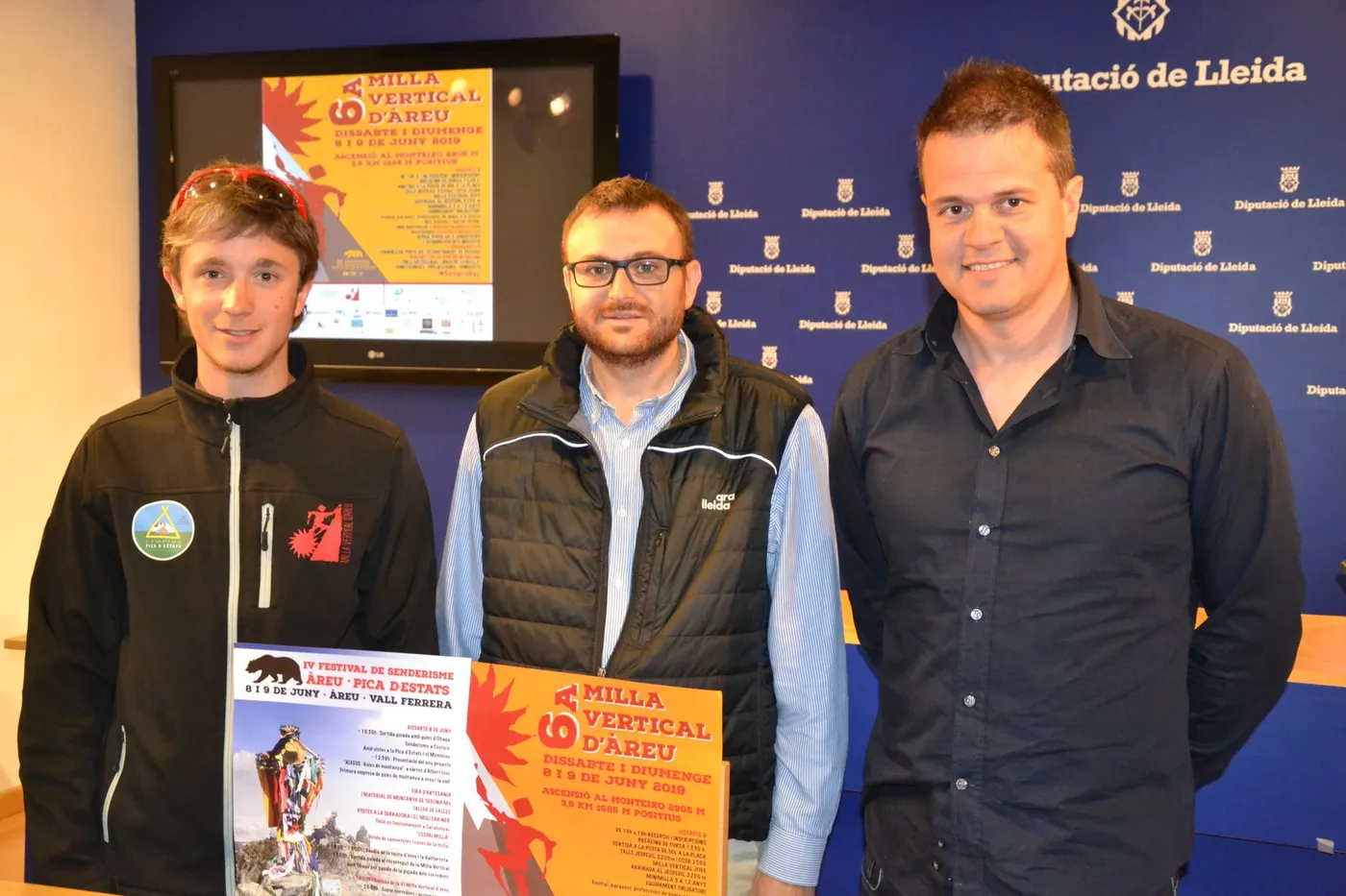 Presentació de la Milla Vertical d'Àreu (Foto: Diputació de Lleida)