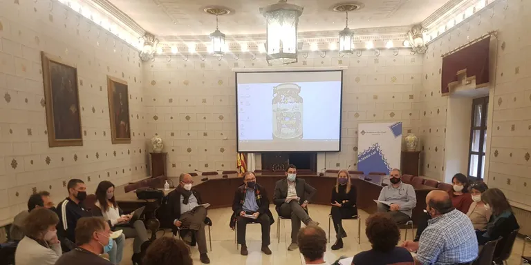 Reunió de l'Ajuntament de la Seu d'Urgell amb el sector làctic