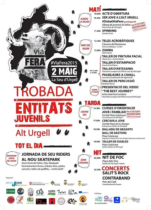 L'Alt Urgell prepara la primera trobada d'entitats juvenils de la comarca Via Fera