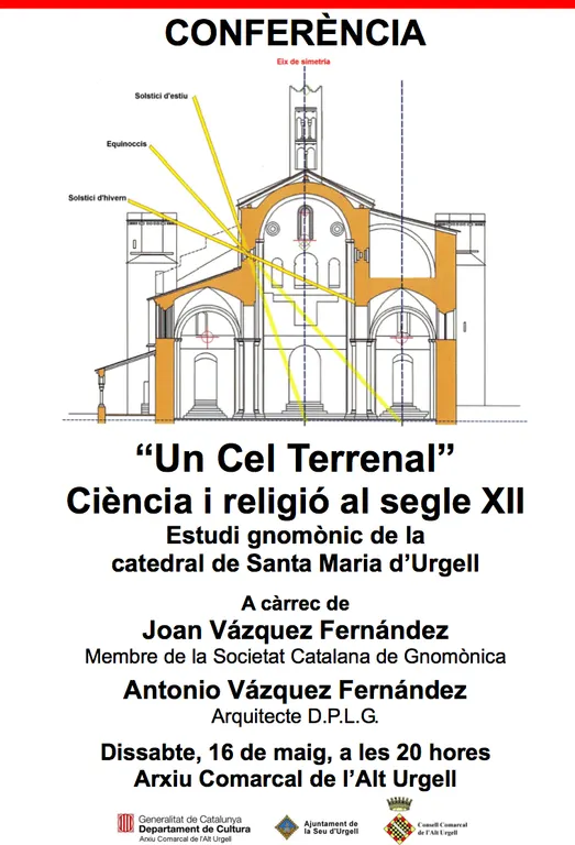 L'Arxiu Comarcal acull la xerrada 'Un cel terrenal', centrada en la Catedral de la Seu