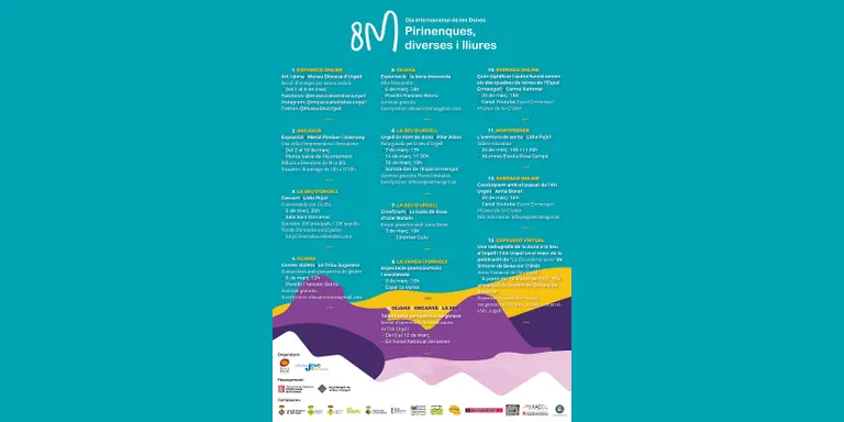 L’Alt Urgell commemorarà el 8-M sota el lema 'Pirinenques, diverses i lliures'