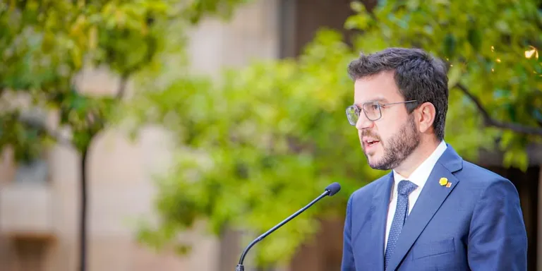 Aragonès: "Catalunya no és propietat d'Espanya"