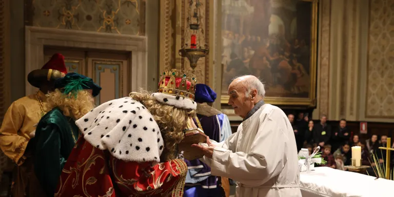 Mor Mn. Lluís Villaró, president de la Confraria de la Mare de Déu del Claustre