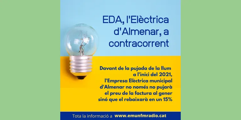 EDA, l'Elèctrica d'Almenar, a contracorrent