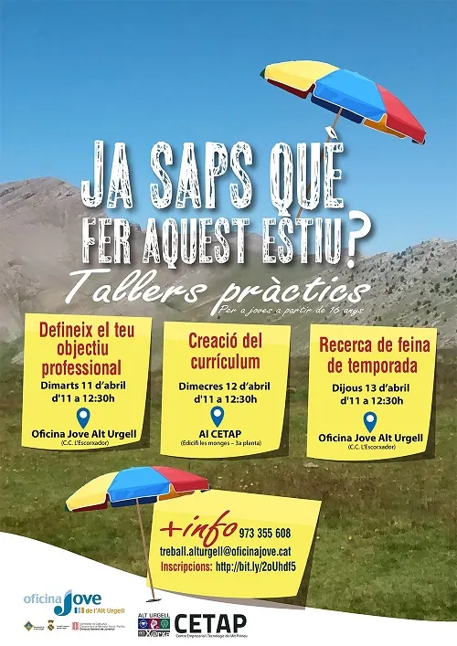 L'Oficina Jove programa sessions per trobar feina a l'estiu