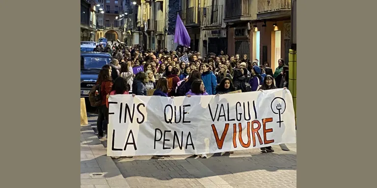 Actes lúdics i reivindicatius a l'Alt Urgell pel 8-M