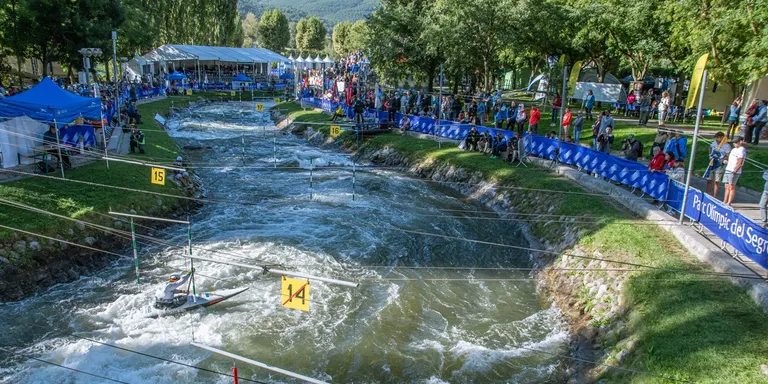 El Parc del Segre rep la distinció 'Site of the Olympic Games'