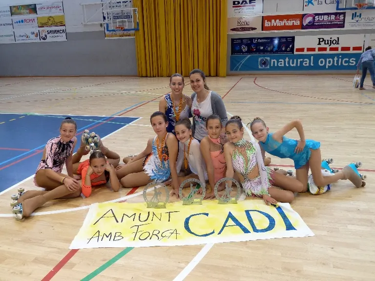 Cinc podis pel CH Cadí al Trofeu Mollerussa de patinatge