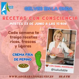 #22 - Recetas con Consciencia: Crema fría de pepino y aguacate - episode art