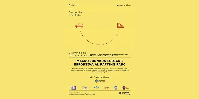 El Rafting Parc de la Seu, escenari de l'acte central a Catalunya del Dia Mundial de l'Activitat Física